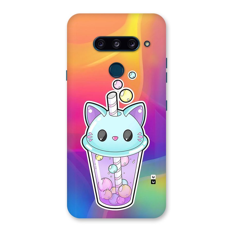 Cat Drink Back Case for LG  V40 ThinQ