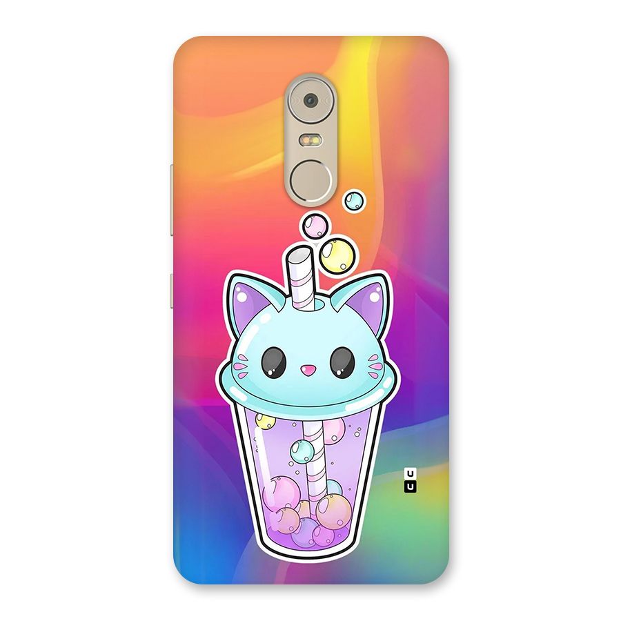Cat Drink Back Case for Lenovo K6 Note