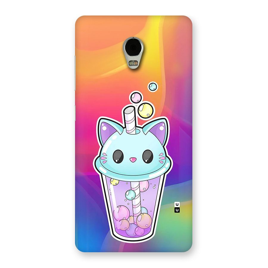 Cat Drink Back Case for Lenovo Vibe P1