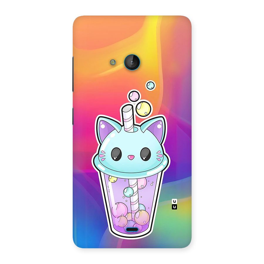 Cat Drink Back Case for Lumia 540