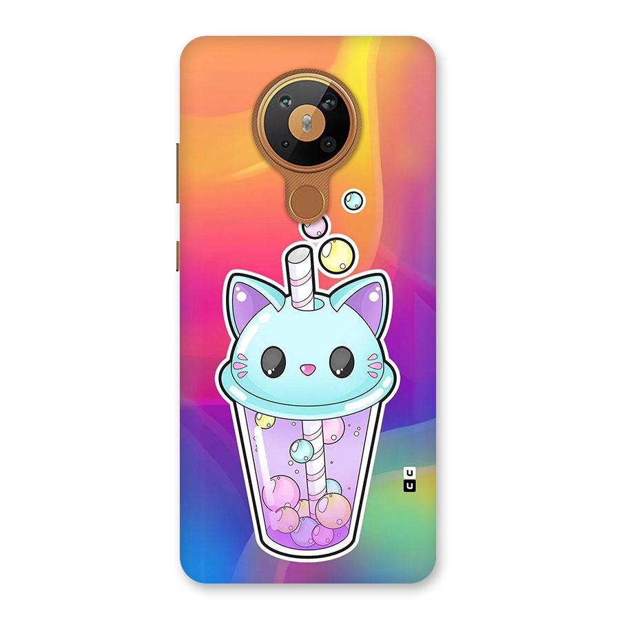 Cat Drink Back Case for Nokia 5.3