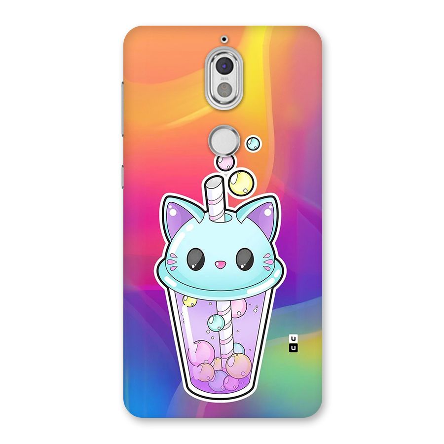 Cat Drink Back Case for Nokia 7