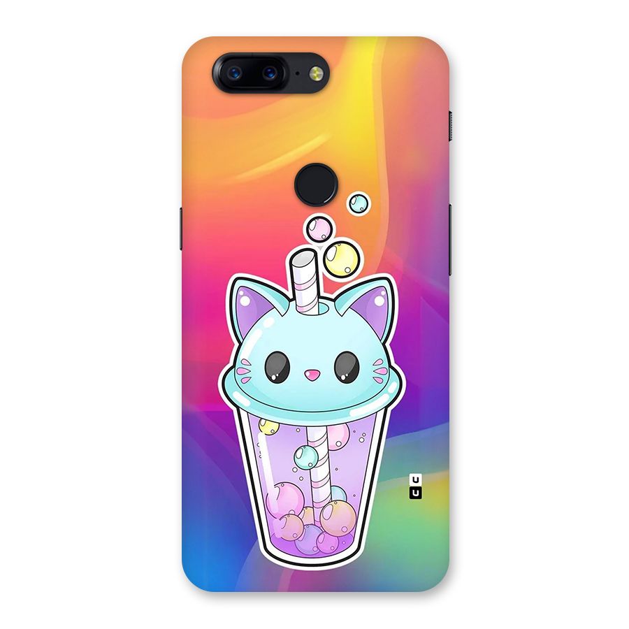 Cat Drink Back Case for OnePlus 5T
