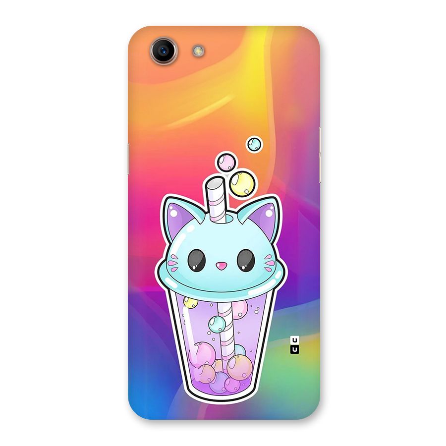 Cat Drink Back Case for Oppo A83 (2018)