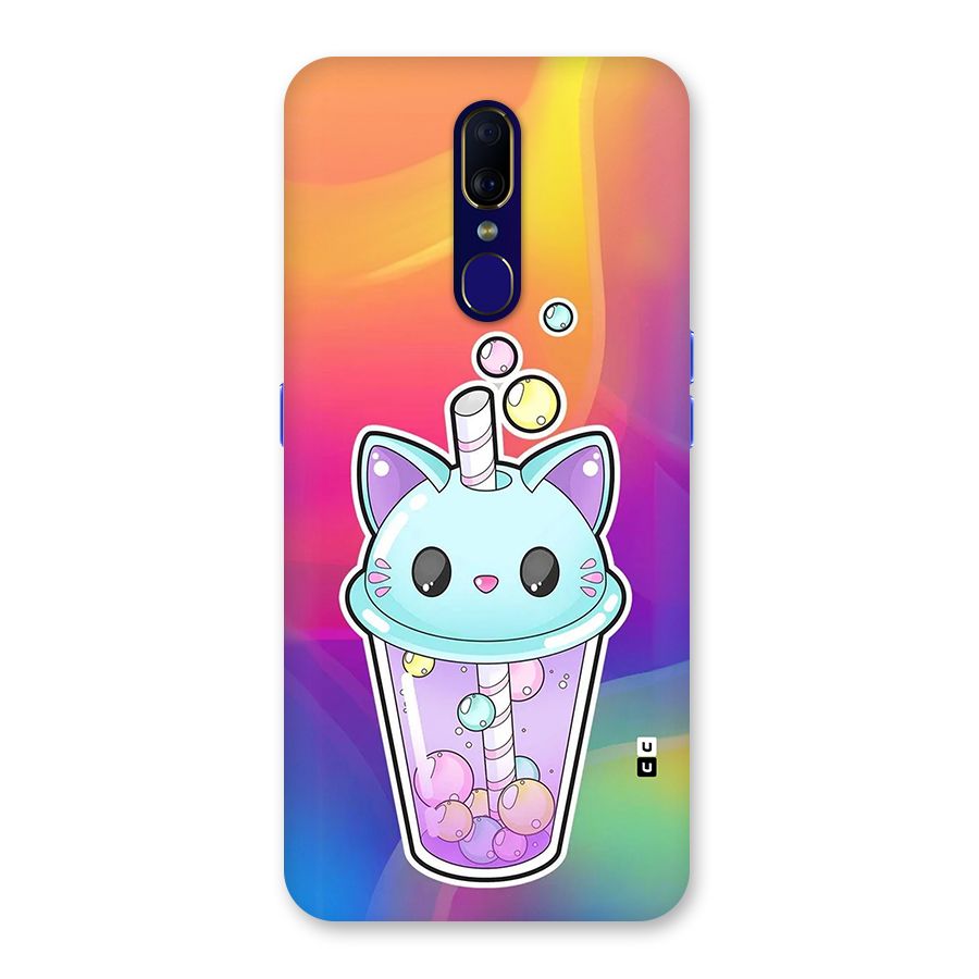 Cat Drink Back Case for Oppo A9