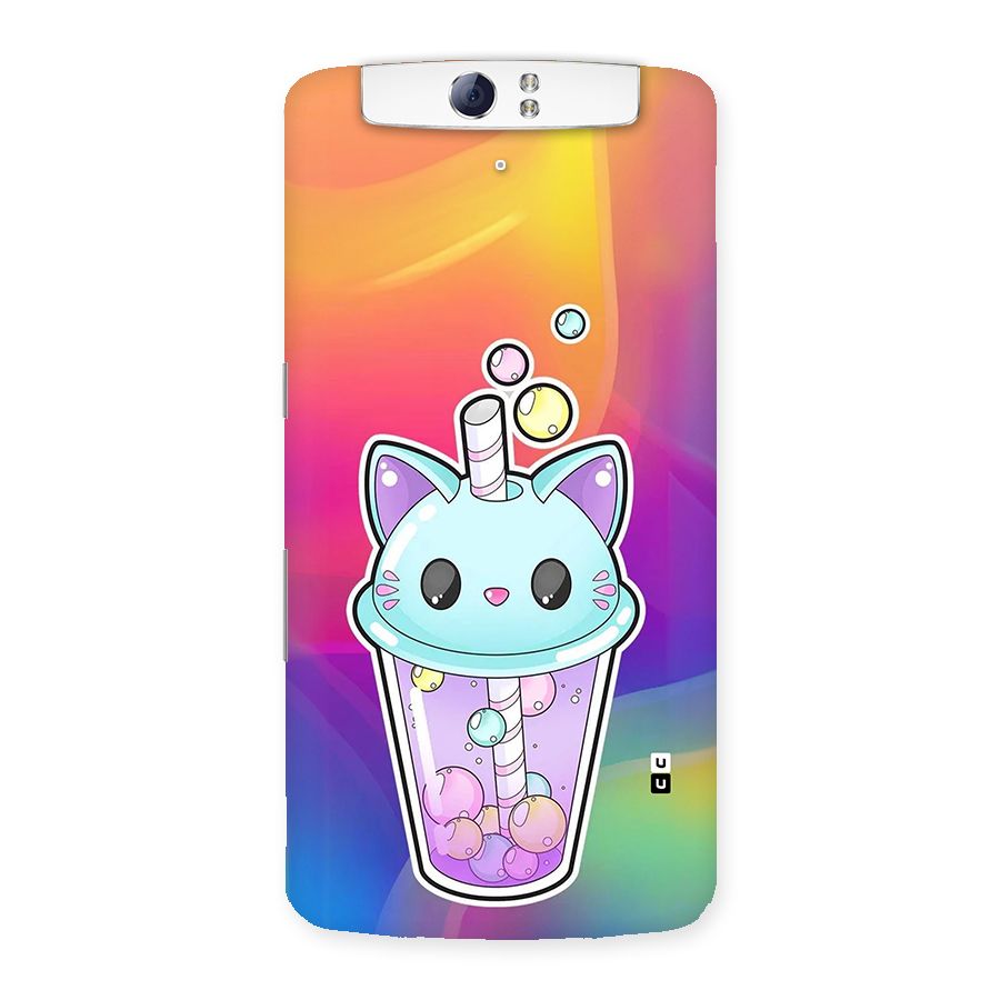 Cat Drink Back Case for Oppo N1