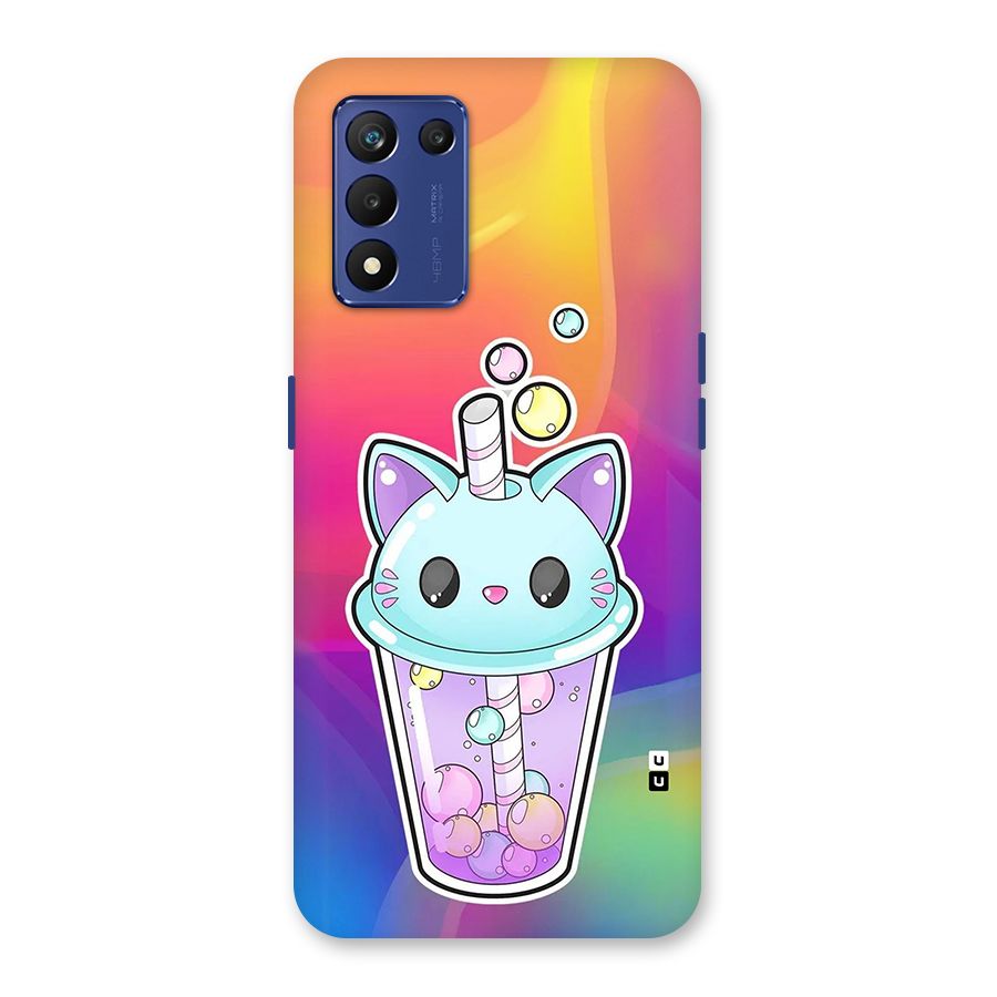 Cat Drink Back Case for Realme 9 5G Speed