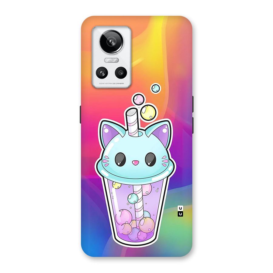 Cat Drink Back Case for Realme GT Neo 3