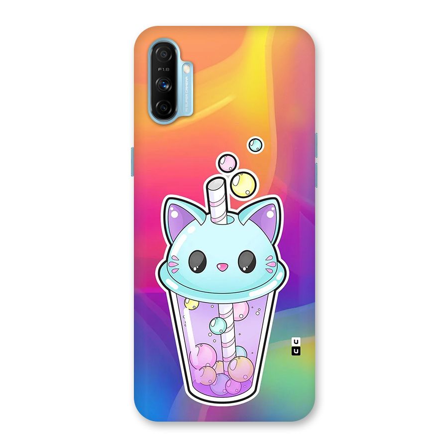 Cat Drink Back Case for Realme Narzo 20A