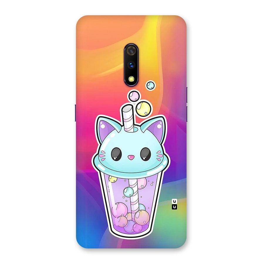 Cat Drink Back Case for Realme X
