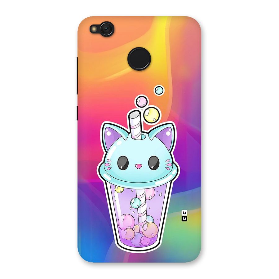 Cat Drink Back Case for Redmi 4