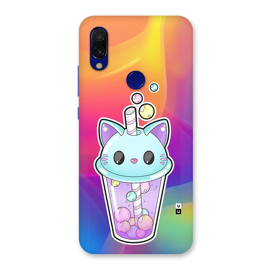 Cat Drink Back Case for Redmi 7