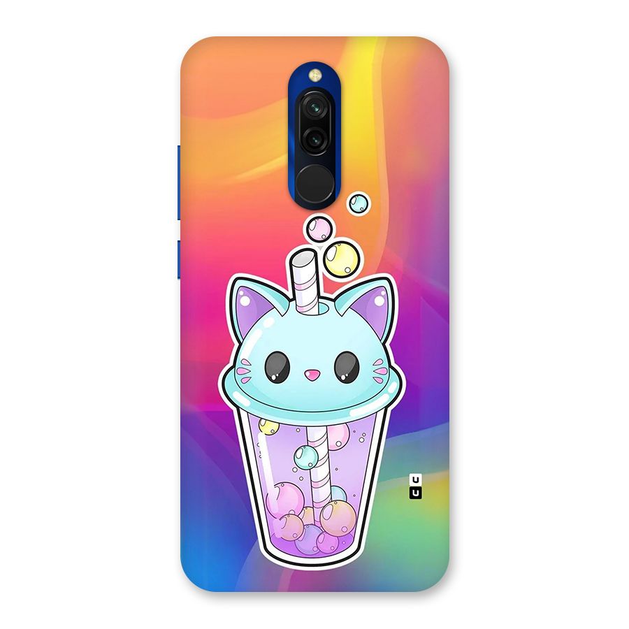 Cat Drink Back Case for Redmi 8