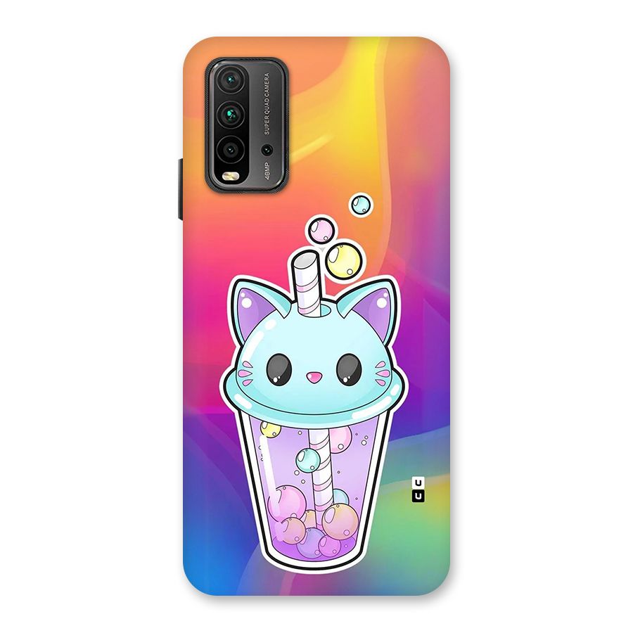 Cat Drink Back Case for Redmi 9 Power