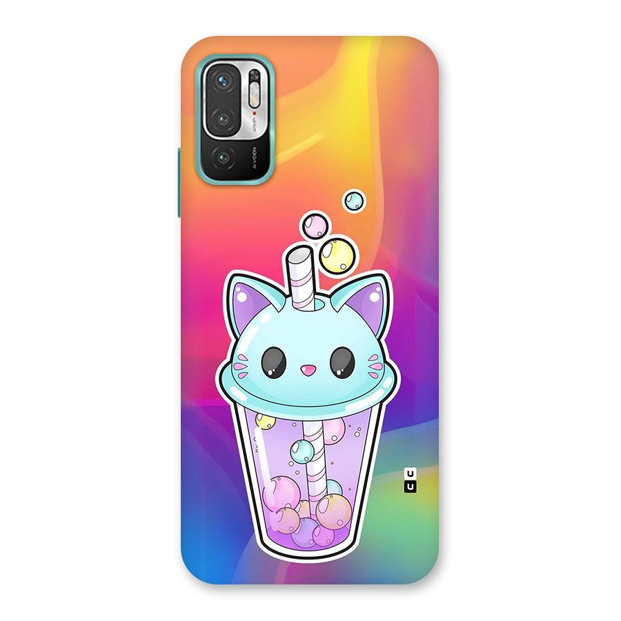 Cat Drink Back Case for Redmi Note 10T 5G