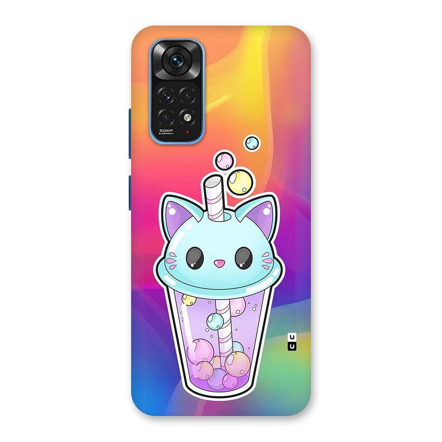 Cat Drink Back Case for Redmi Note 11S