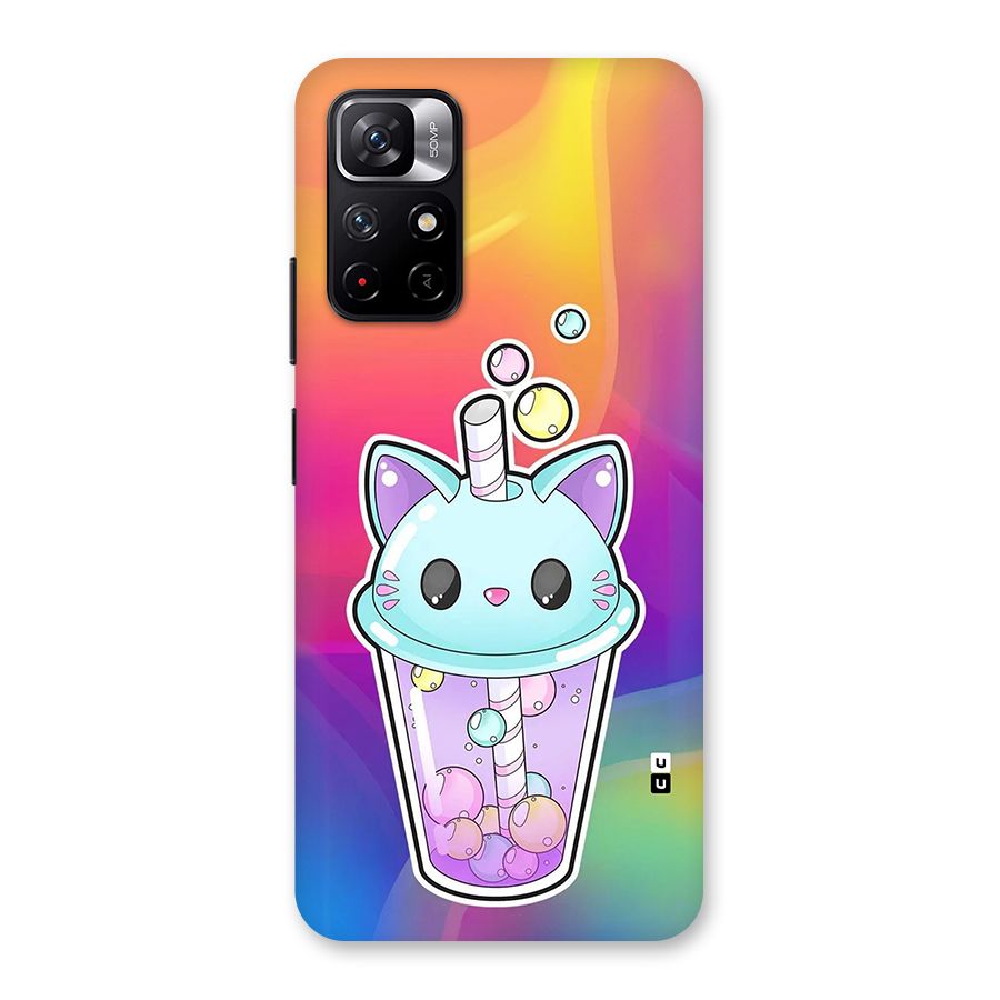 Cat Drink Back Case for Redmi Note 11T 5G