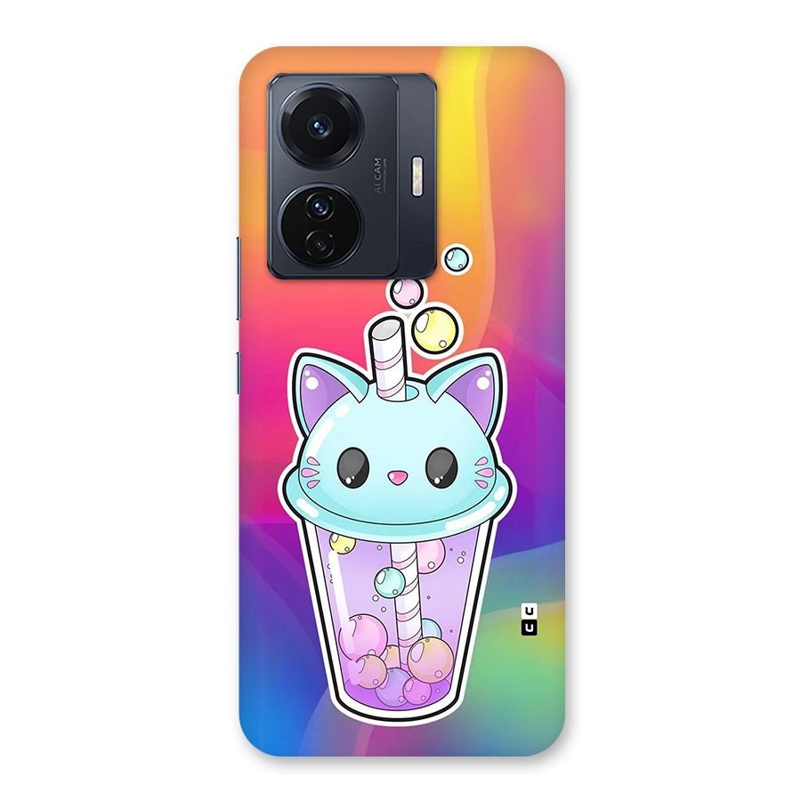 Cat Drink Back Case for Vivo T1 Pro