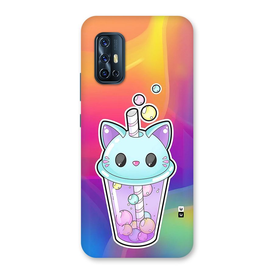 Cat Drink Back Case for Vivo V17