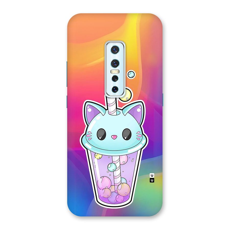 Cat Drink Back Case for Vivo V17 Pro
