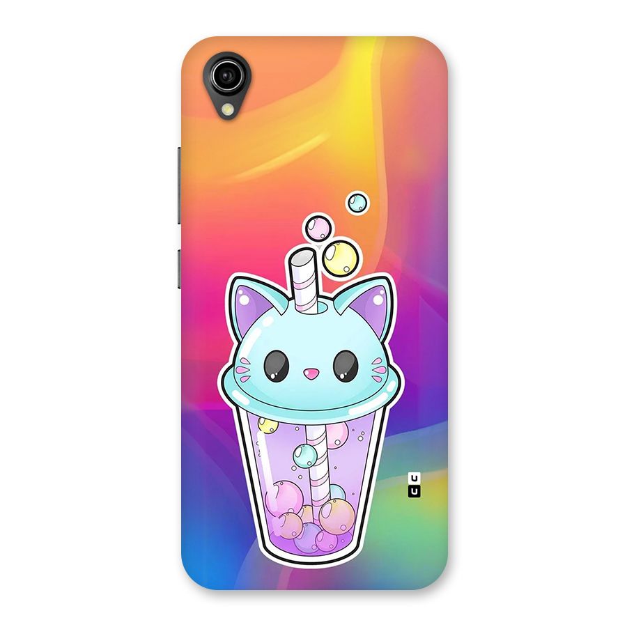 Cat Drink Back Case for Vivo Y90