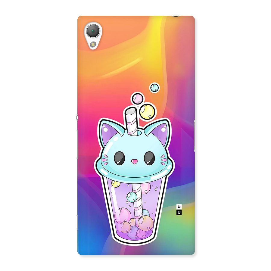 Cat Drink Back Case for Xperia Z3