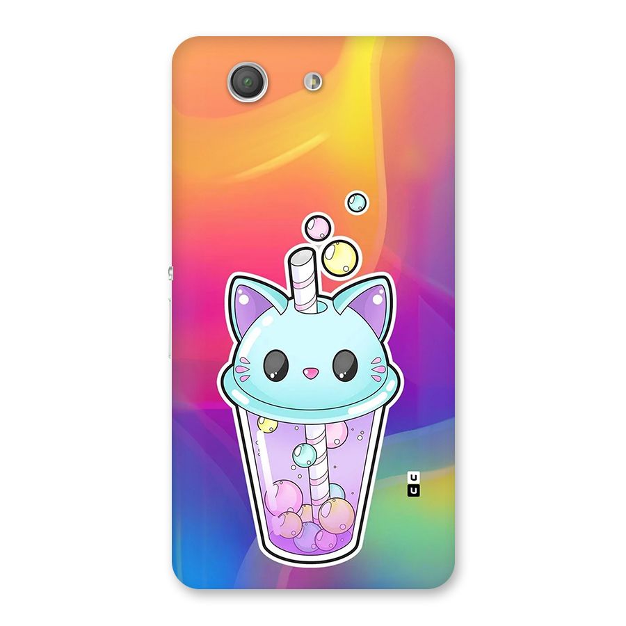 Cat Drink Back Case for Xperia Z3 Compact