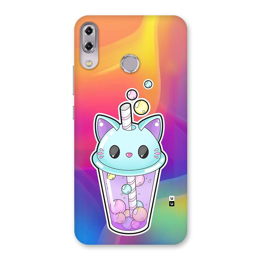 Cat Drink Back Case for Zenfone 5Z