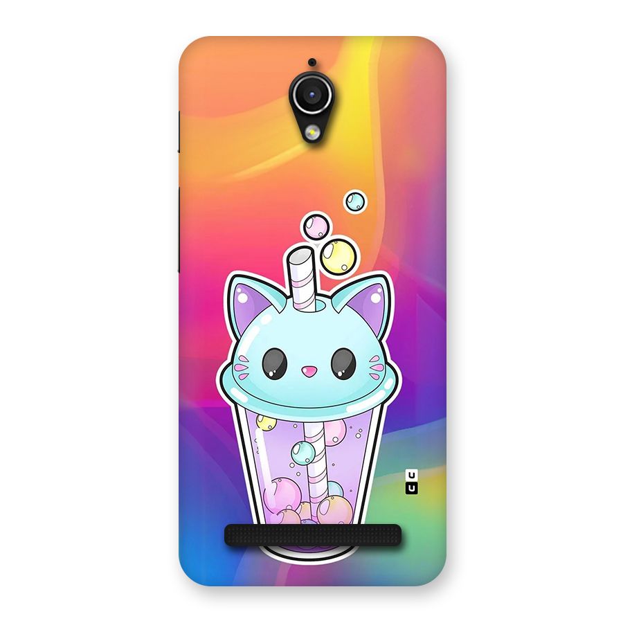 Cat Drink Back Case for Zenfone Go