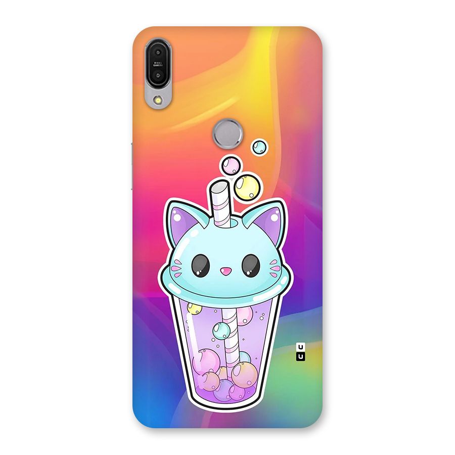Cat Drink Back Case for Zenfone Max Pro M1