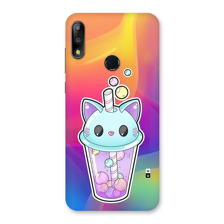 Cat Drink Back Case for Zenfone Max Pro M2