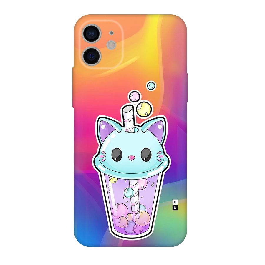 Cat Drink Back Case for iPhone 11