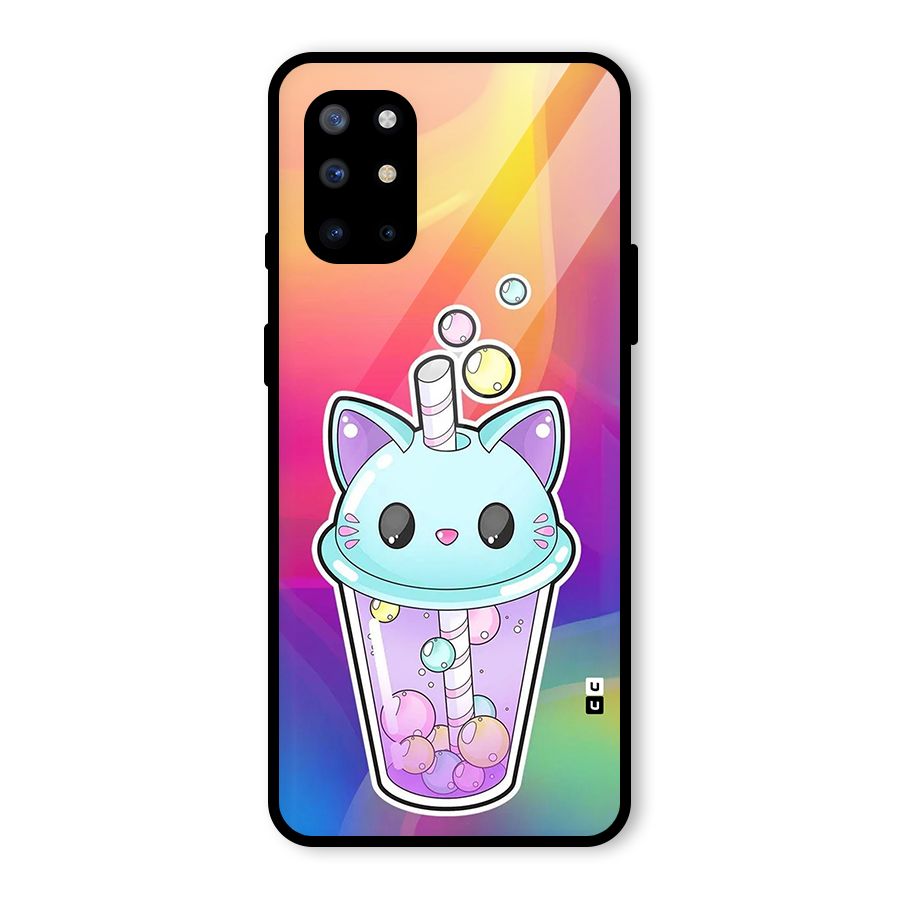 Cat Drink Glass Back Case for OnePlus 8T