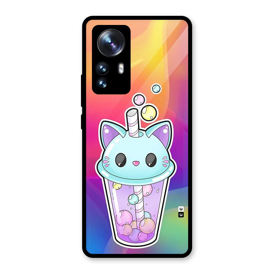 Cat Drink Glass Back Case for Xiaomi 12 Pro