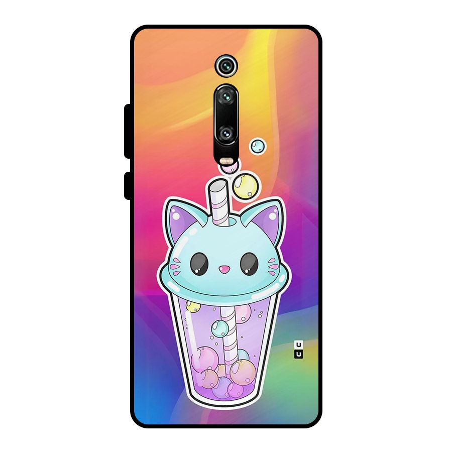 Cat Drink Metal Back Case for Redmi K20 Pro