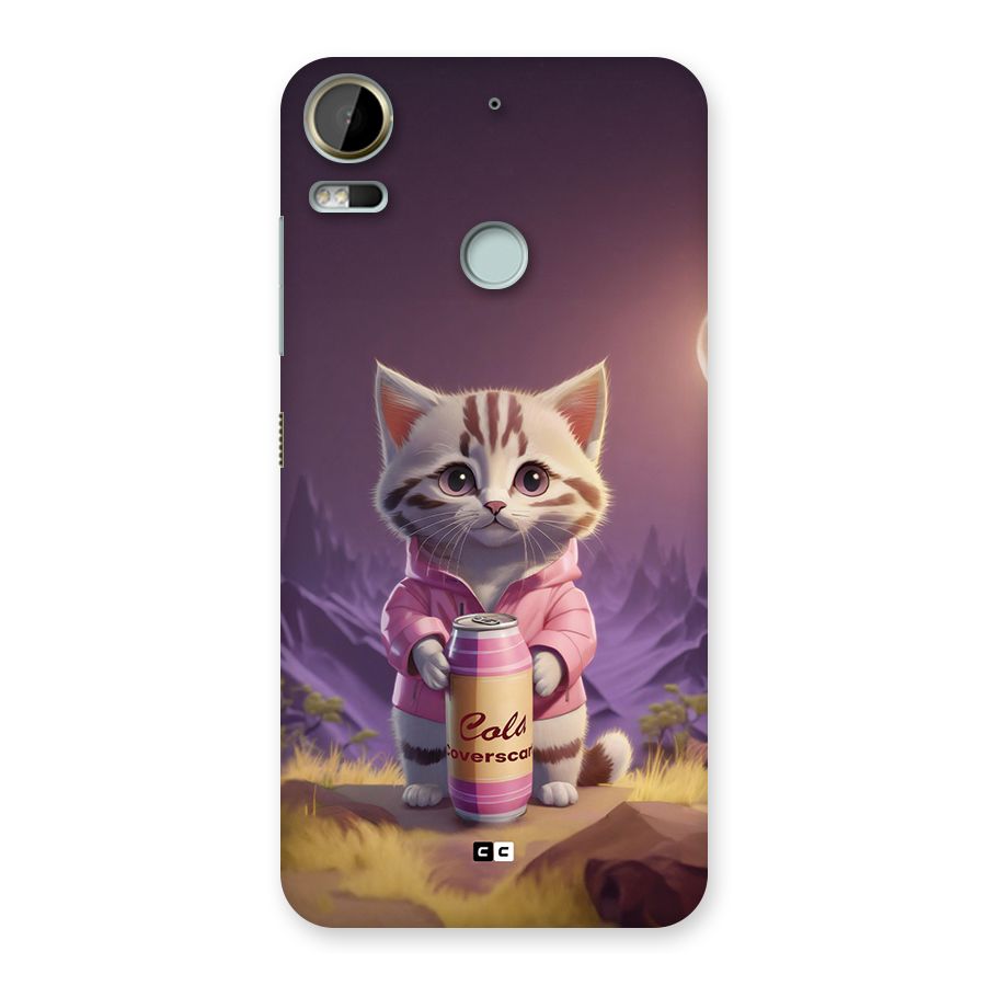 Cat Holding Can Back Case for Desire 10 Pro