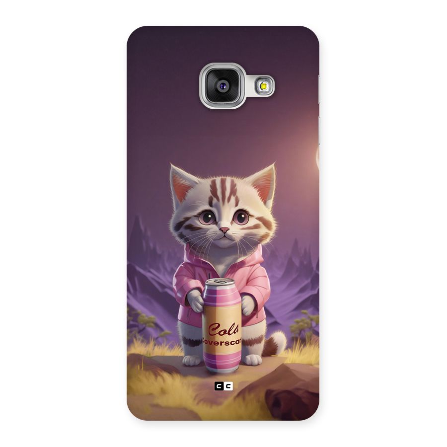 Cat Holding Can Back Case for Galaxy A3 (2016)