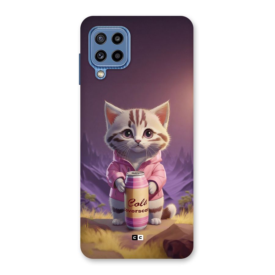 Cat Holding Can Back Case for Galaxy M32