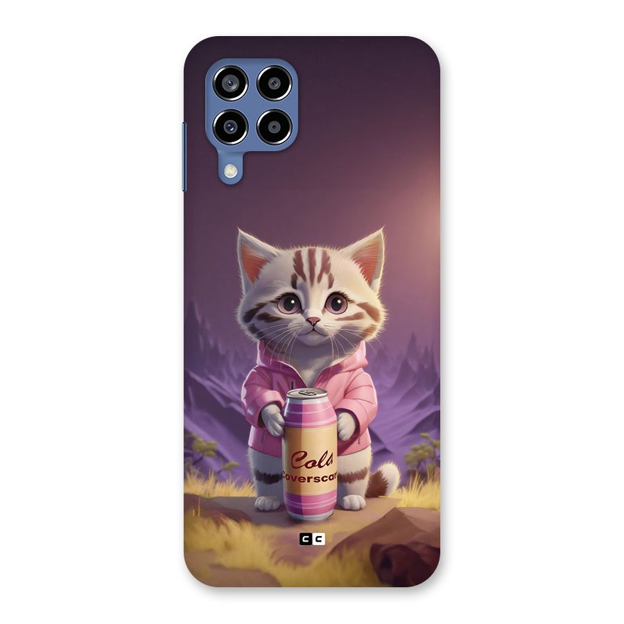 Cat Holding Can Back Case for Galaxy M53 5G