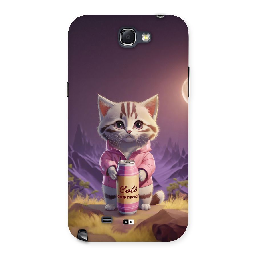 Cat Holding Can Back Case for Galaxy Note 2