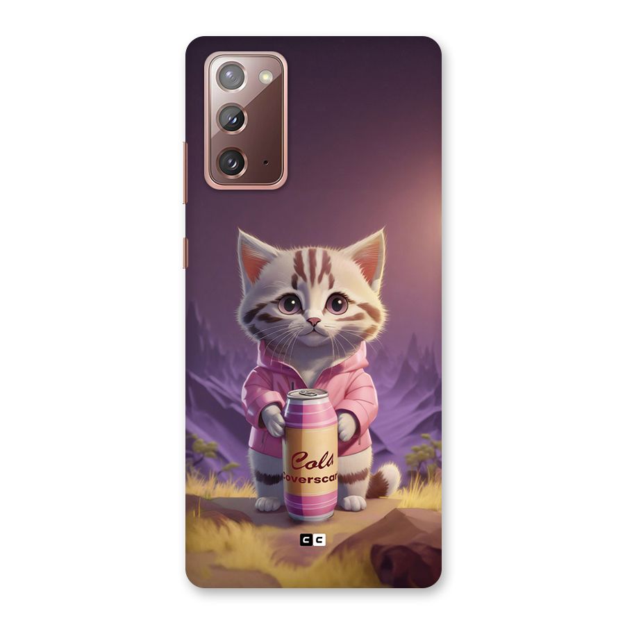 Cat Holding Can Back Case for Galaxy Note 20
