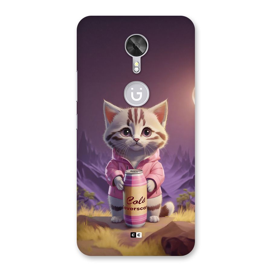 Cat Holding Can Back Case for Gionee A1