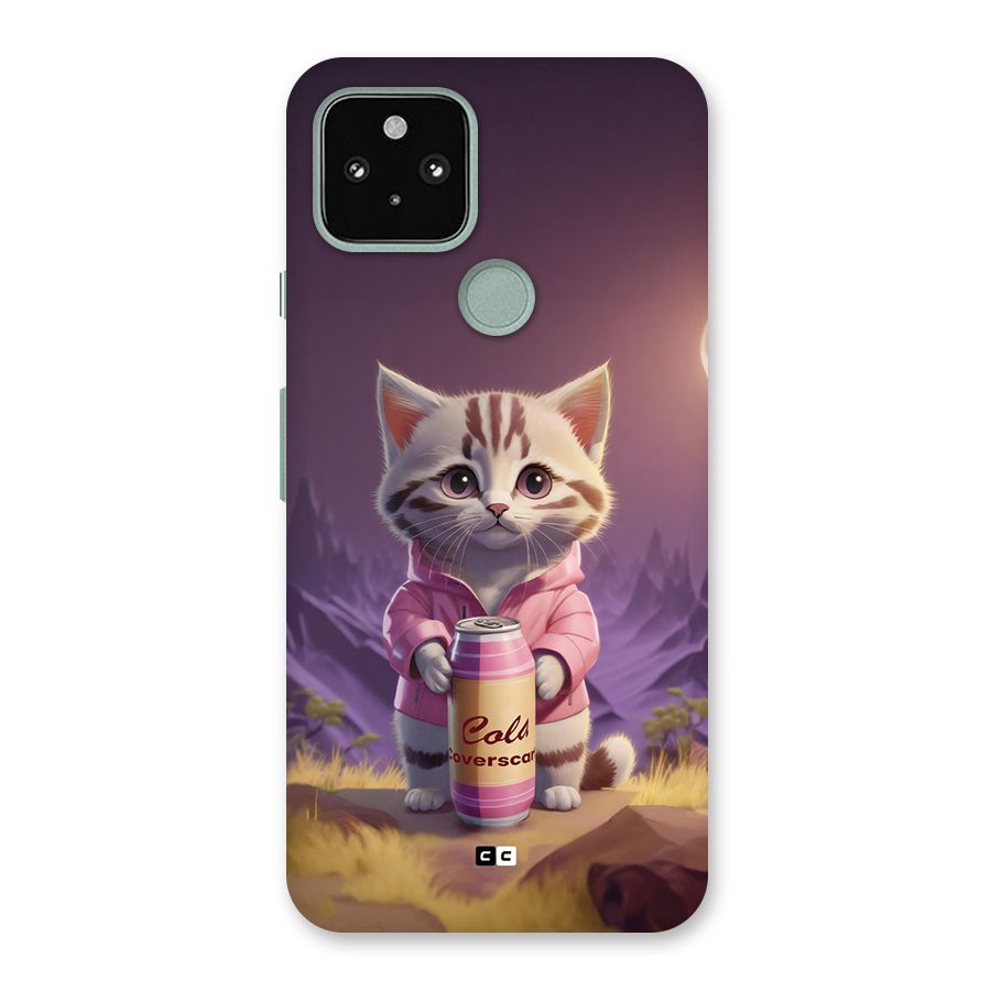 Cat Holding Can Back Case for Google Pixel 5