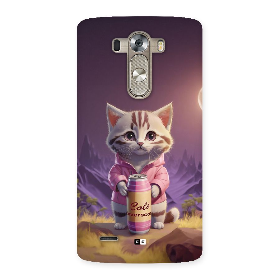 Cat Holding Can Back Case for LG G3