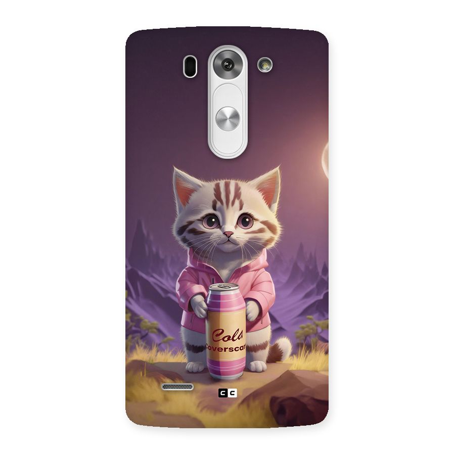 Cat Holding Can Back Case for LG G3 Beat