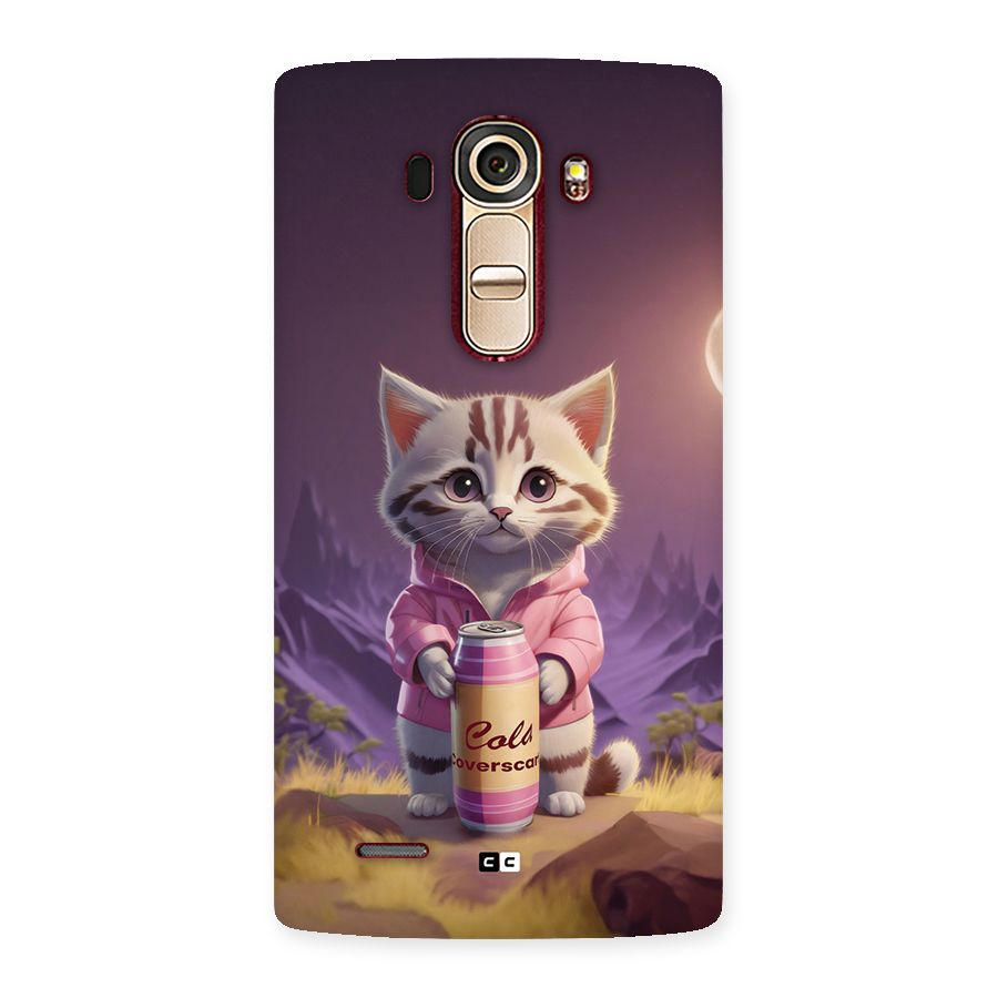 Cat Holding Can Back Case for LG G4