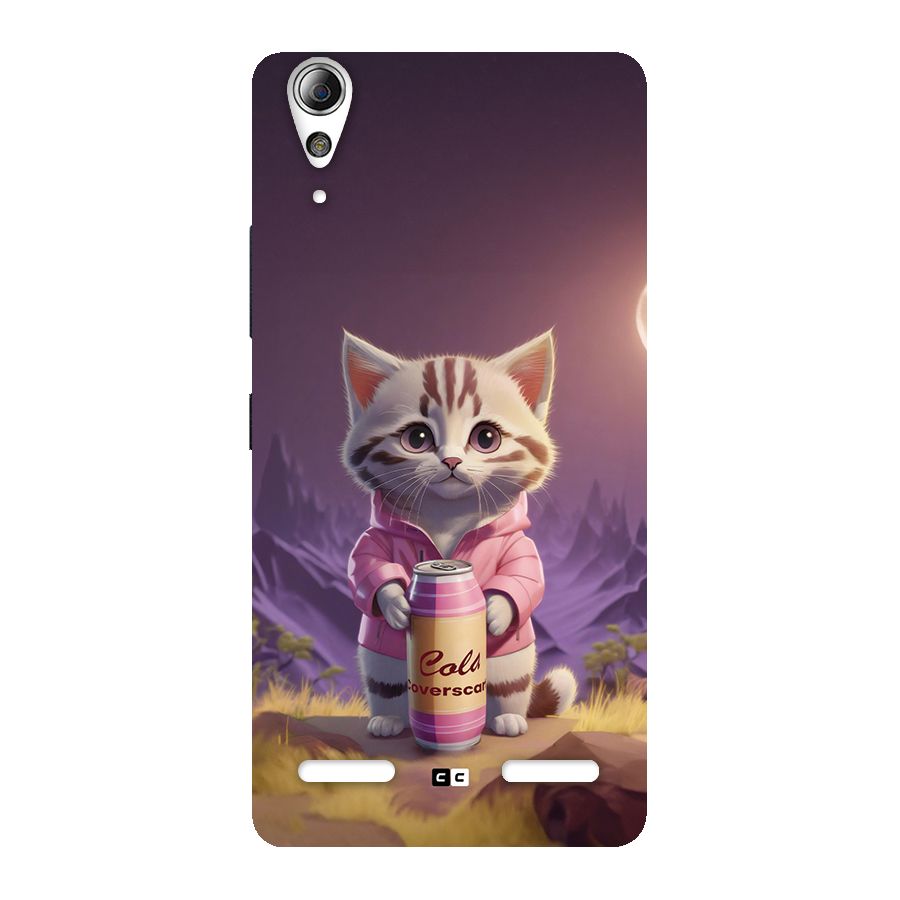 Cat Holding Can Back Case for Lenovo A6000