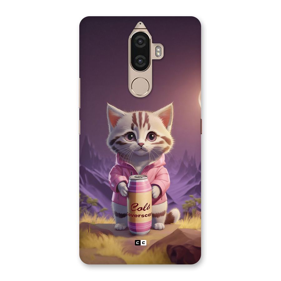 Cat Holding Can Back Case for Lenovo K8 Note