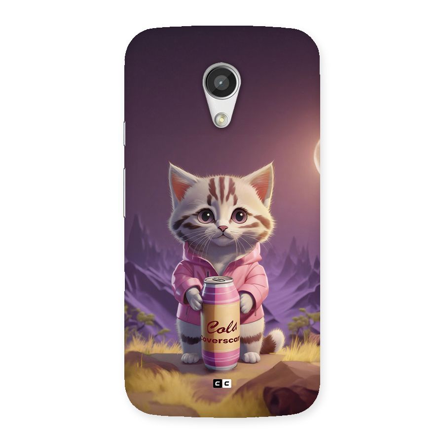 Cat Holding Can Back Case for Moto G 2nd Gen