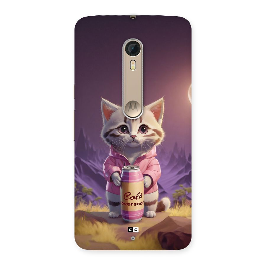 Cat Holding Can Back Case for Moto X Style
